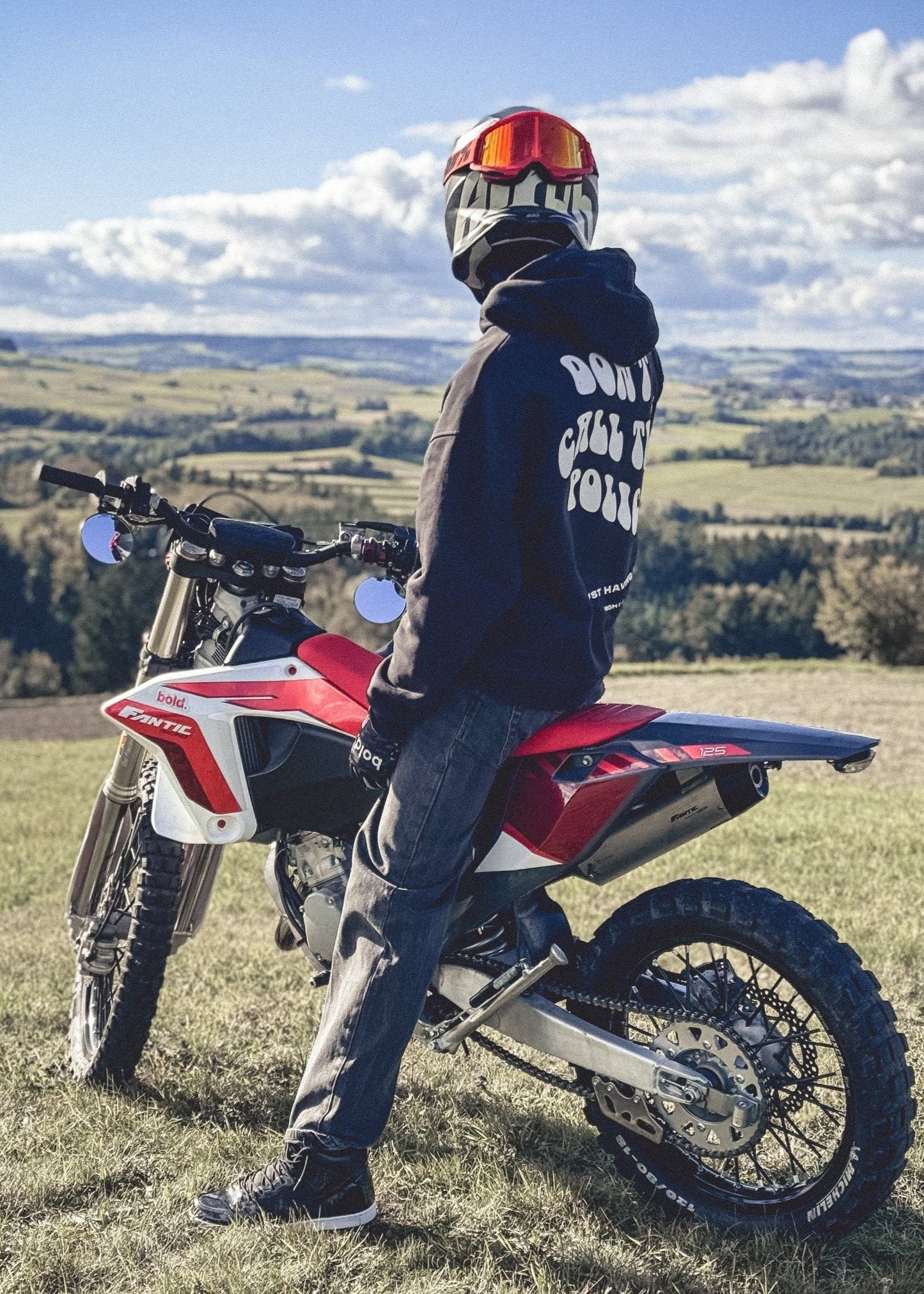 Don´t call the police - Oversized Hoodie