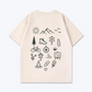 Almbar Tee - Beige Back (Designed)