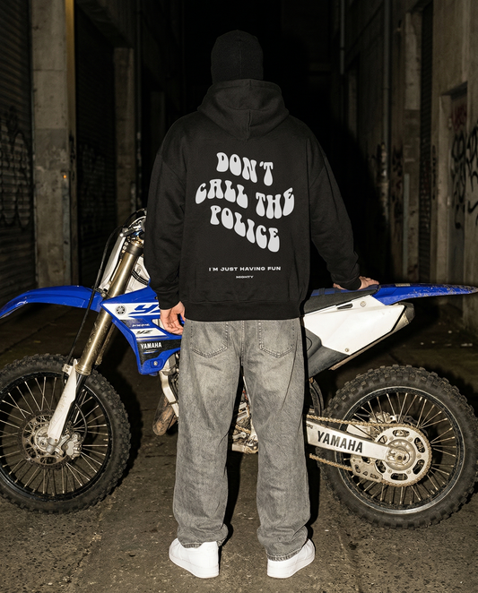 Don´t call the police - Oversized Hoodie