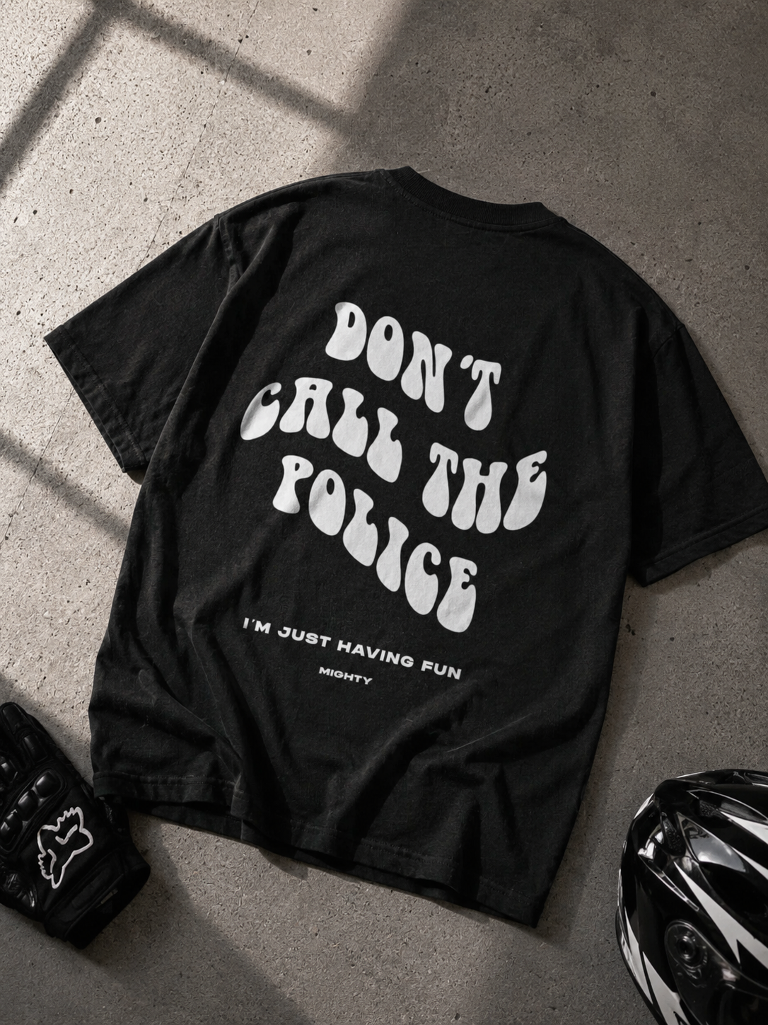 Don´t call the police - Oversized Shirt