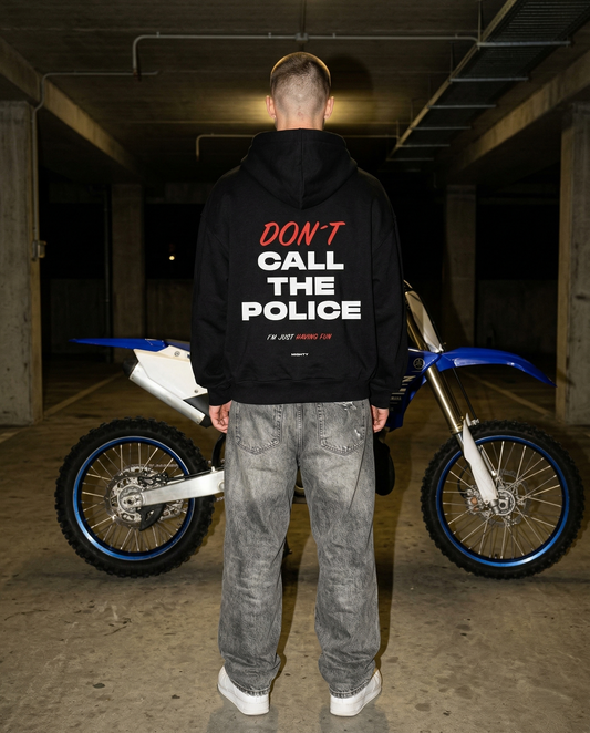 Don´t call the police V2 - Oversized Hoodie