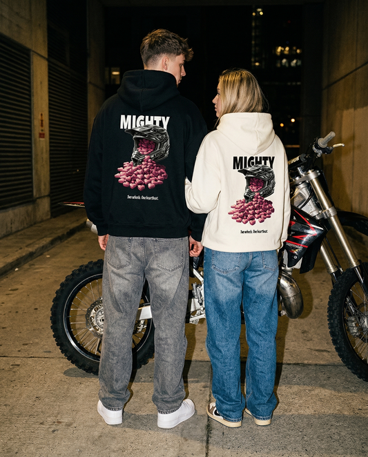 Two wheels. One heartbeat - Oversized Hoodie