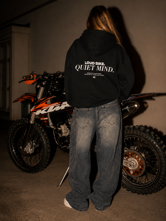 Quiet mind - Oversized Hoodie