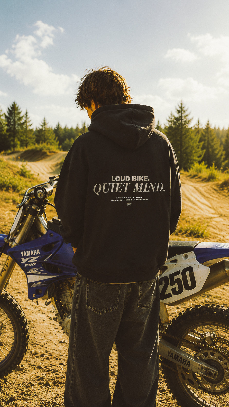 Quiet mind - Oversized Hoodie
