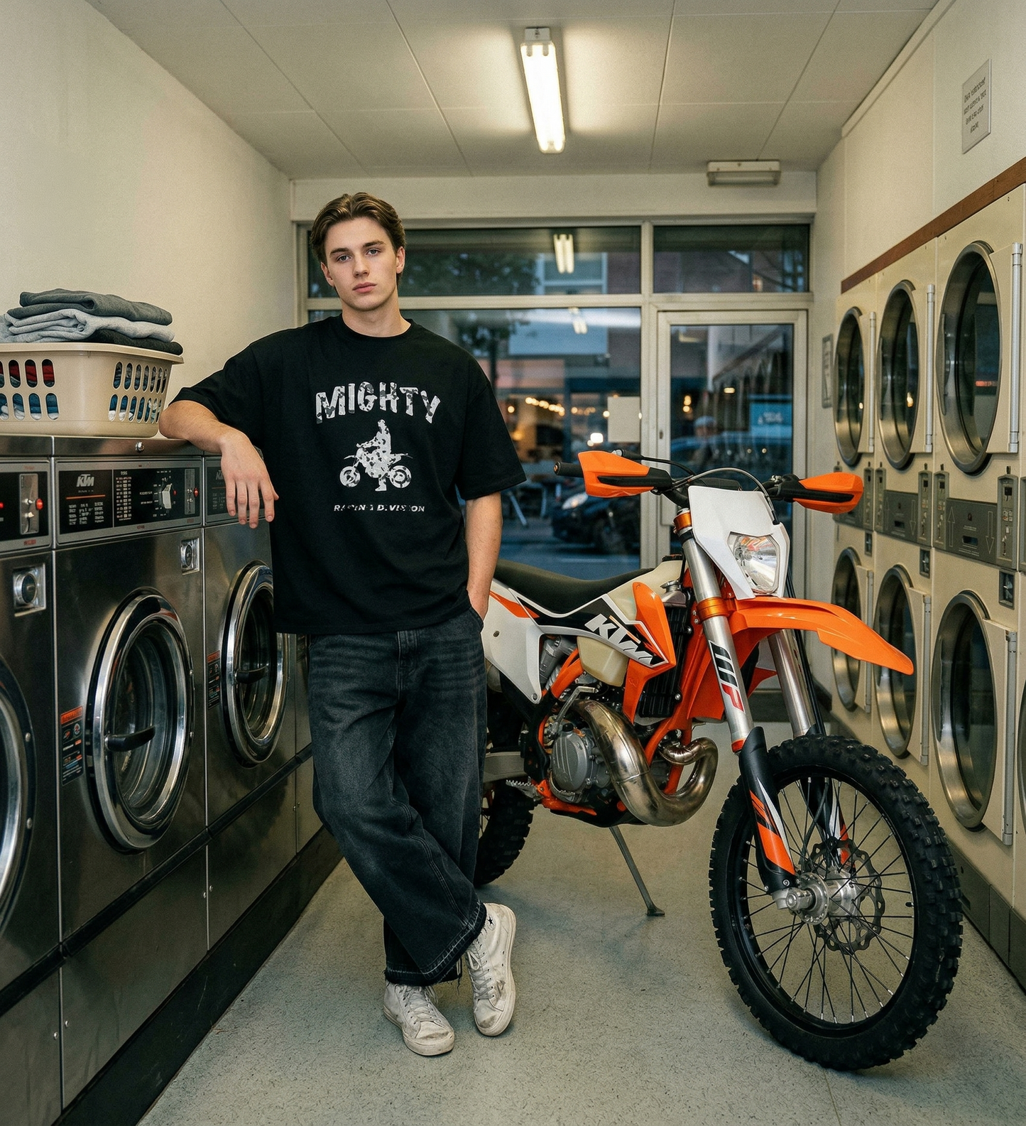 Mighty Camo - Oversized Shirt