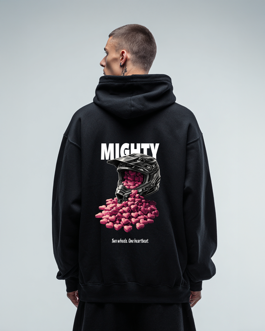 Two wheels. One heartbeat - Oversized Hoodie